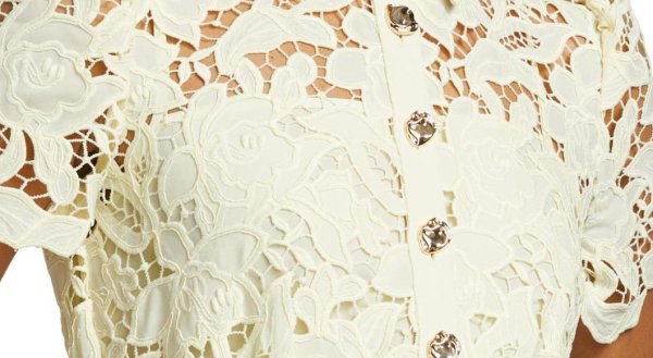 画像3: セール!【パリスヒルトン愛用】Self Portrait セルフポートレート Lace Collared midi dress  13823 (3)