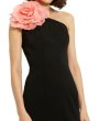 画像2: セール！Mac Duggal マックドゥガル　Crepe One Shoulder Midi Dress ブラック (2)