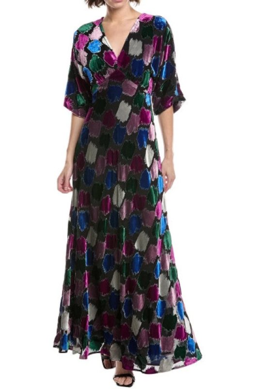 画像1: セール！Diane von Furstenberg 　ダイアンフォンファステンバーグ　Miri Maxi Dress (1)