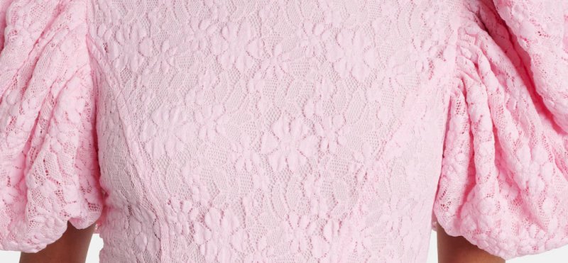 画像3: セール！ROTATE 　Lace midi dress　ピンク系　 (3)