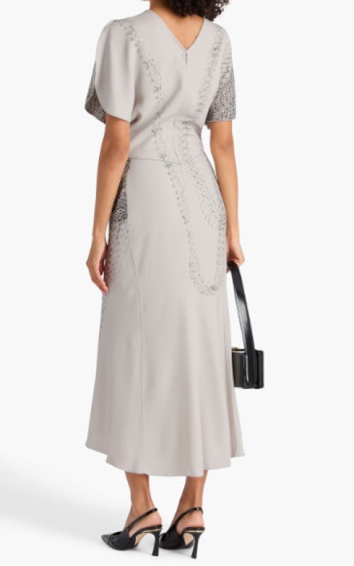 画像2: セール！【矢田亜希子さん着用】VICTORIA BECKHAM  ヴィクトリアベッカム　チェーンプリントドレス (2)