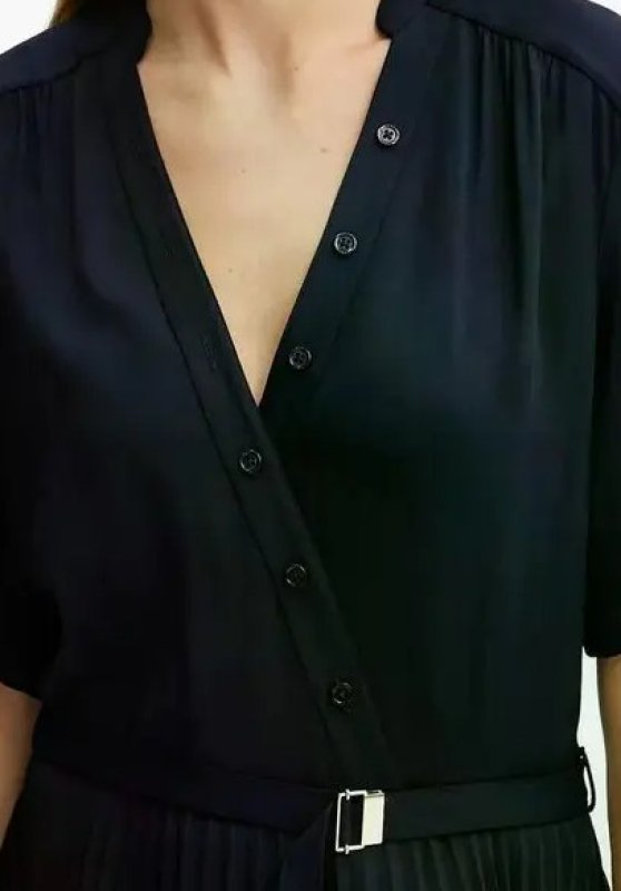 画像3: セール！【ヴィクトリア王女愛用】Boss  docelina プリーツドレス (3)