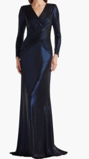 Tadashi Shoji 大人の高級ロングドレス｜演奏会・ホテルディナー向け