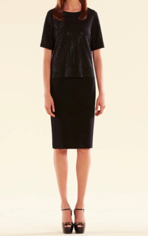 画像1: 70％オフ! GUCCI グッチ　ブラック2ピースセットワンピース (1)