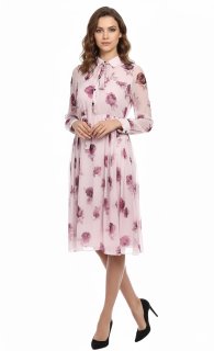 海外セレブ着用ドレス｜KATE SPADE New York フローラルプリント