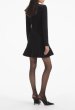 画像2: 【セリーナゴメス愛用】Self Portrait　セルフポートレイト  Black Buttoned Long Sleeve Knit Mini Dress (2)