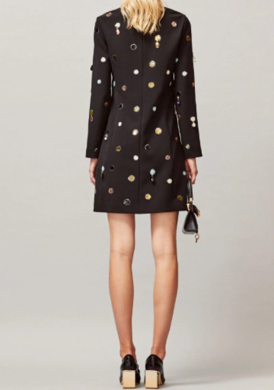 画像2: 12/7までセール！【ELLE掲載】Tory Burch トリーバーチ　Jewel Embroidered Shift Dress (2)