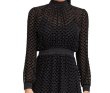画像3: セール！Tory Burch トリーバーチ　Velvet Devore Black Dress (3)