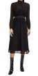 画像1: セール！Tory Burch トリーバーチ　Velvet Devore Black Dress (1)