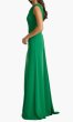 画像3: Tadashi Shoji タダシショージ　Plaza Drape Back Gown   グリーン (3)