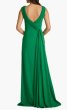 画像2: Tadashi Shoji タダシショージ　Plaza Drape Back Gown   グリーン (2)