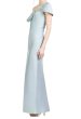 画像2: Sachin & Babi Ines Gown ワンショルダーリボン ロングドレス｜フォーマル・イブニング対応｜ライトブルー (2)