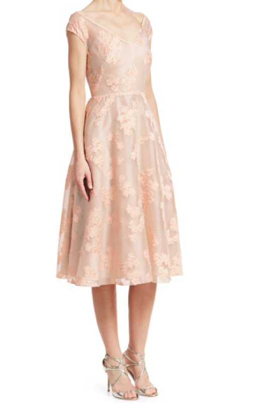 画像3: Lela Rose レラローズ フィルクーペ 花柄 フィット＆フレアドレス (3)