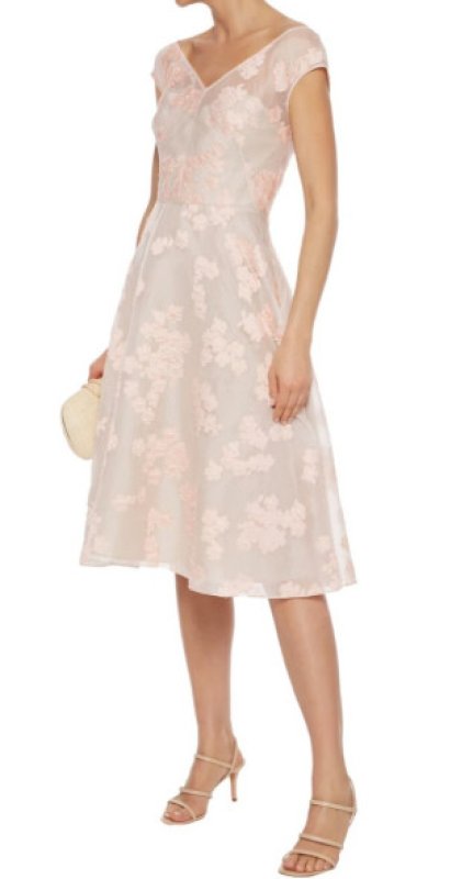 画像5: Lela Rose レラローズ フィルクーペ 花柄 フィット＆フレアドレス (5)