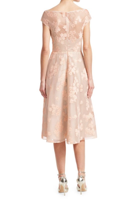画像2: Lela Rose レラローズ フィルクーペ 花柄 フィット＆フレアドレス (2)