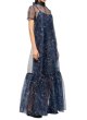 画像2: STAUD スタウド　Calluna オーガンジーマキシドレス ブルー｜上品シアーのロングドレス (2)
