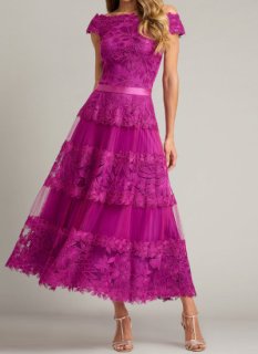 TADASHI SHOJI 大人の高級ロングドレス｜パーティー・演奏会・ホテル