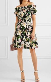 ドルチェ＆ガッバーナ Dolce & Gabbana ドレス｜華やかで艶やかな