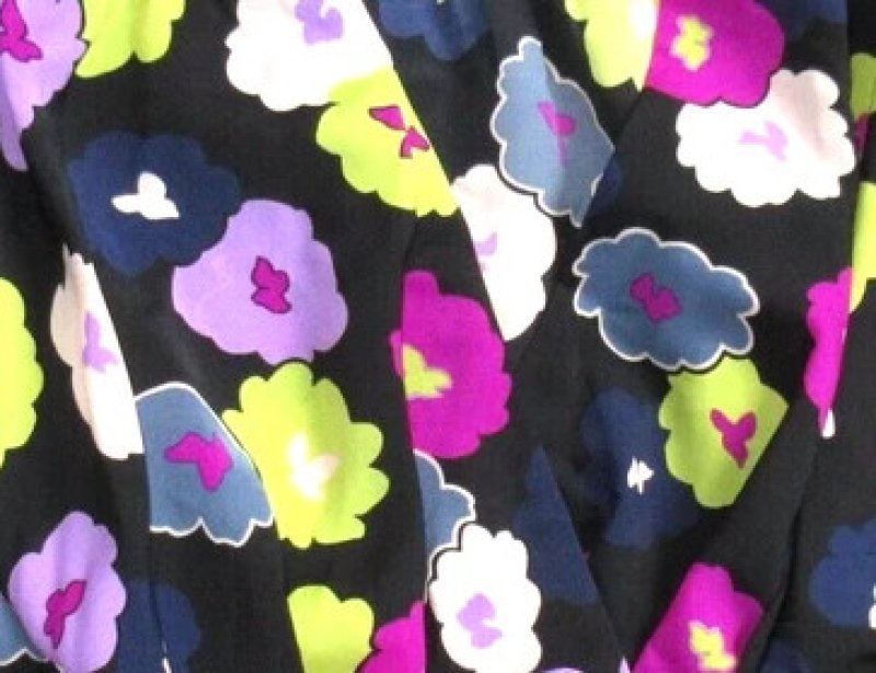 画像4: KATE SPADE New York   ケイトスペード　 winter garden floral midi wrap dress (4)