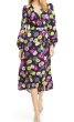 画像3: KATE SPADE New York   ケイトスペード　 winter garden floral midi wrap dress (3)