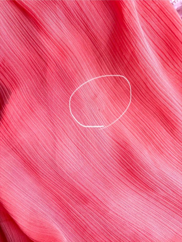 画像4: 【訳アリ特価品】Alice + Olivia   Odette Flutter-Sleeve Dress パパイヤ (4)