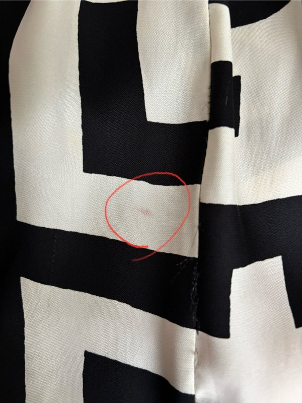 画像10: 訳アリ特価品【ドラマ衣装提供】Tracy Reese トレイシーリース　ベルト付きブラック&ホワイトドレス (10)