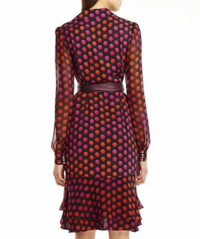 画像3: 4/19まで特別価格【レイチェルビルソン愛用】Diane von Furstenberg 　ダイアンフォンファステンバーグ CATHERINE DRESS   (3)