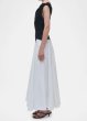 画像3: SIMKHAI シンカイ  Cersei オフショルダー ドロップウエストドレス 白黒モノトーン  (3)