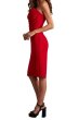 画像2: 【5/25まで特別価格】Tadashi Shoji タダシショージ   Pique プリーツドレス 　レッド   (2)