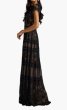 画像3: Tadashi Shoji タダシショージ Ahern Orchid Lace Gown ブラック (3)
