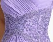 画像4: Tadashi Shoji タダシショージ  Mihaley ラベンダー オフショルダーロングドレス (4)