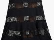 画像5: Tadashi Shoji タダシショージ  Valeo ピンタック イリュージョン オフショルダーロングドレス 　ブラック (5)