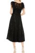画像2: Mac Duggal マックドゥガル　Feather Shoulder Embellished Dress (2)
