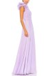 画像2: Mac Duggal マックドゥガル　ライラック ドットワンショルダー ロングドレス (2)
