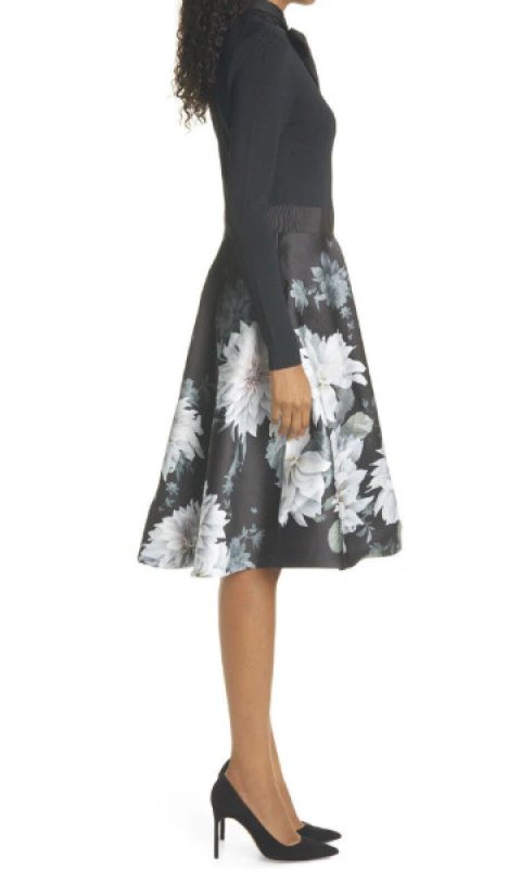 画像3: Ted Baker テッドベイカー    Jordynn Clove Full Skirted Mockable Dress (3)