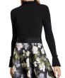 画像4: Ted Baker テッドベイカー    Nerida Floral-Print Fit and Flare Dress (4)