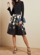 画像1: Ted Baker テッドベイカー    Nerida Floral-Print Fit and Flare Dress (1)