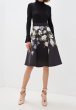 画像2: Ted Baker テッドベイカー    Nerida Floral-Print Fit and Flare Dress (2)