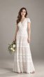 画像4: Tadashi Shoji タダシショージ   Nisa Lace Gown ホワイト系 (4)