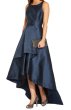 画像2: Adrianna Papell アドリアナパペル　Mikado High-Low Gown ネイビー系 (2)