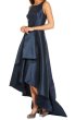 画像3: Adrianna Papell アドリアナパペル　Mikado High-Low Gown ネイビー系 (3)