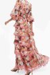 画像4: Alice + Olivia アリスアンドオリビア  Brooke ピンク 花柄 ティアードマキシドレス (4)