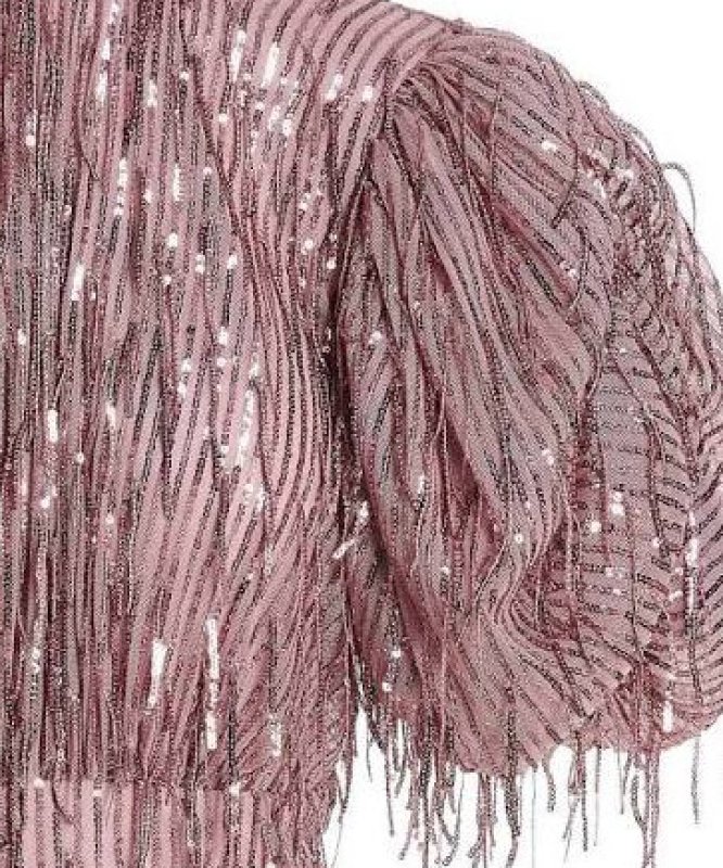 画像6: ROTATE  Dawn Sequin Fringe Midi Dress (6)