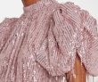 画像4: ROTATE  Dawn Sequin Fringe Midi Dress (4)