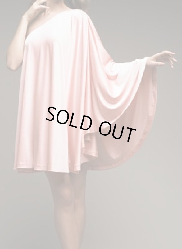 画像1: 超レア！【SATC、サラジェシカパーカー着用】Halston Heritage  One-Shoulder Cape Dress (1)