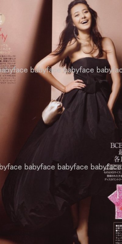 画像2: 【ヴァンサンカン、Ａｎｅｃａｎ掲載】BCBG MAXAZRIA      ASYMMETRICAL TAFFETA GOWN