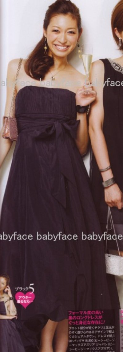 画像3: 【ヴァンサンカン、Ａｎｅｃａｎ掲載】BCBG MAXAZRIA      ASYMMETRICAL TAFFETA GOWN