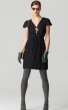 画像1: 【美人百花掲載】Milly     Emilie Wrap Dress　MIDNIGHT (1)