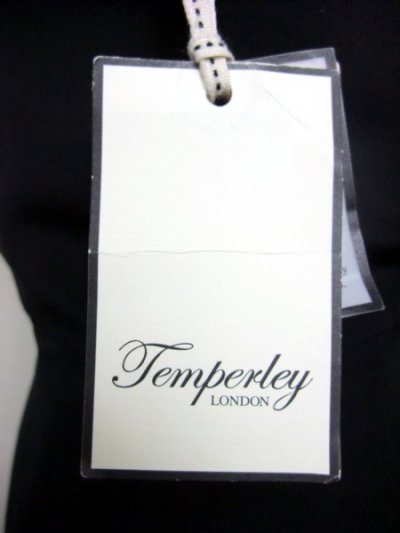 画像3: 【８０％オフ！】Temperley London　メタルショルダーブラックドレス