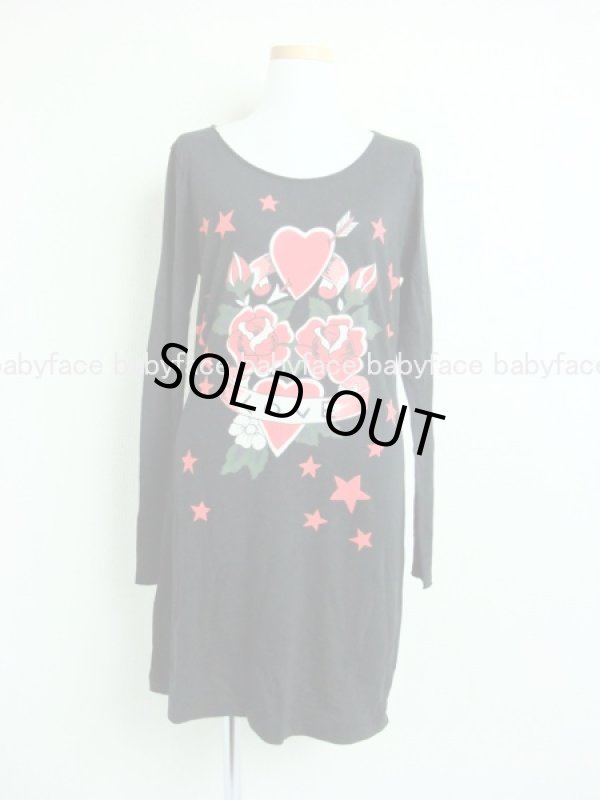 画像1: セール！ALICE by Temperley　　 Amor jersey T-shirt dress (1)